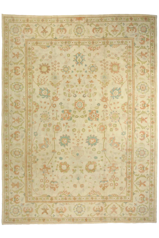 Persian Sultanabad Transitional Rug 53751