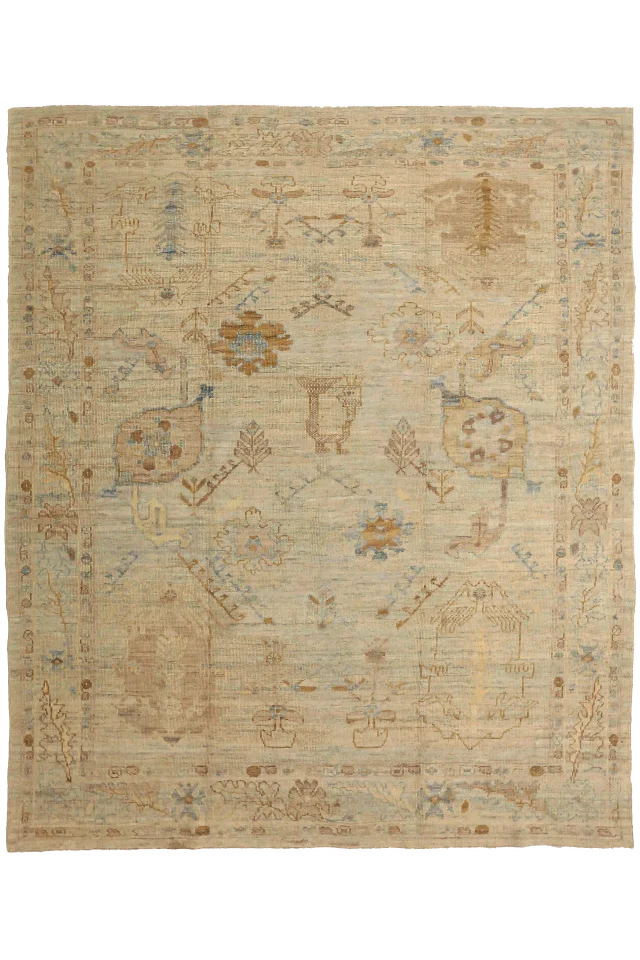 Persian Oushak Transitional Rug 53903