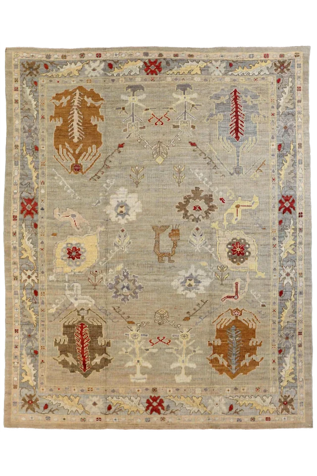 Persian Oushak Transitional Rug 53908