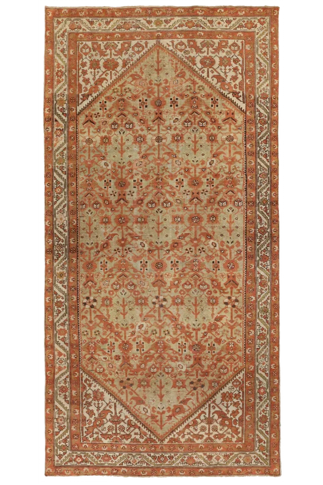 Antique Persian Malayer Transitional Rug 53941