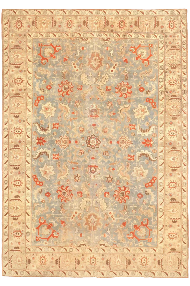 Antique Persian Tabriz Transitional Rug 53943