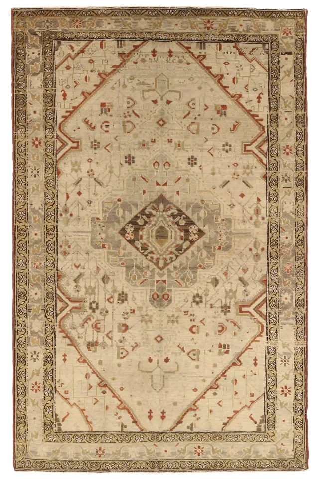 Antique Persian Malayer Transitional Rug 53984