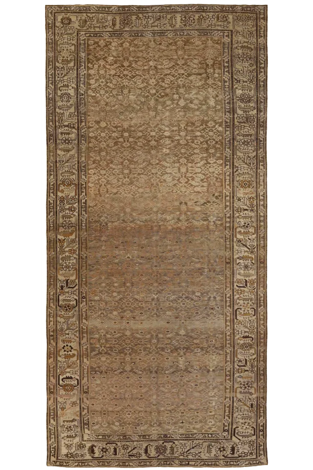 Antique Persian Malayer Transitional Rug 54026