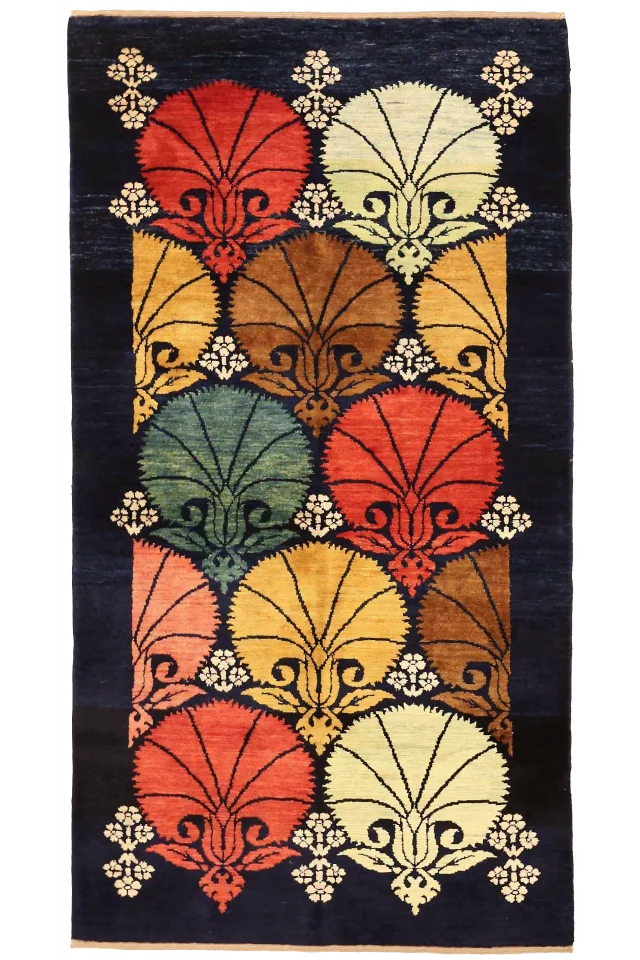 Persian Gabbeh Transitional Rug 54036