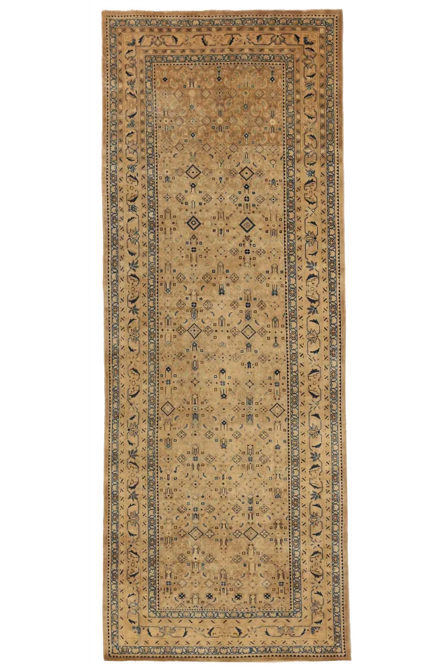Antique Persian Mahal Transitional Rug 54059