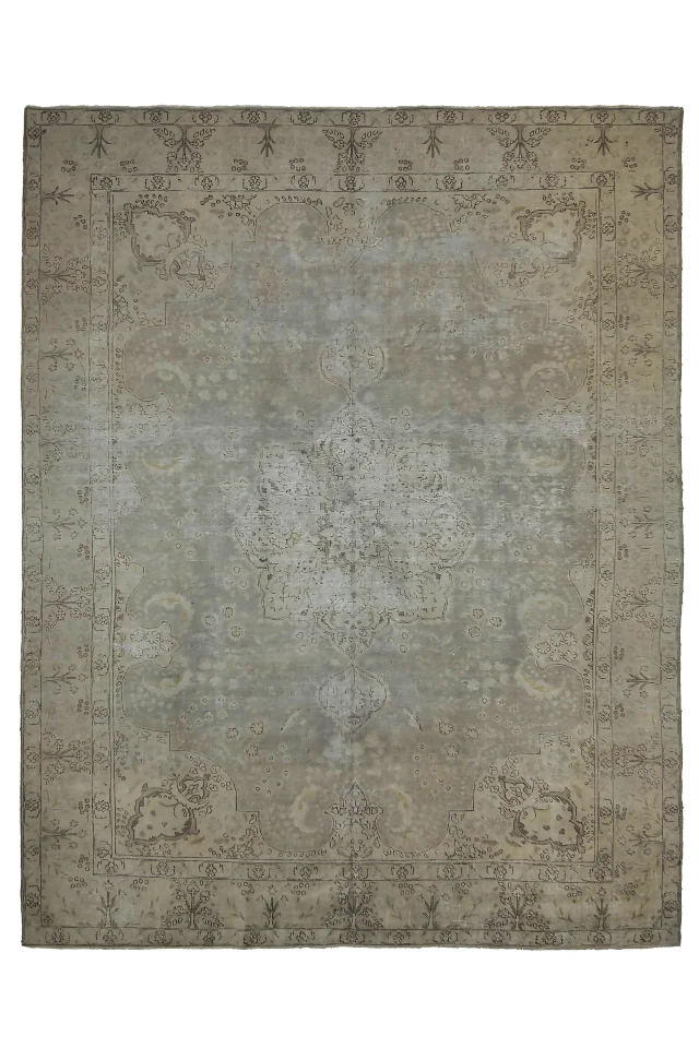 Antique Persian Tabriz Transitional Rug 54094