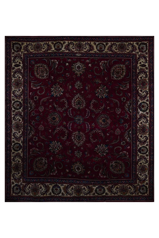 Antique Persian Tabriz Traditional Rug 65084