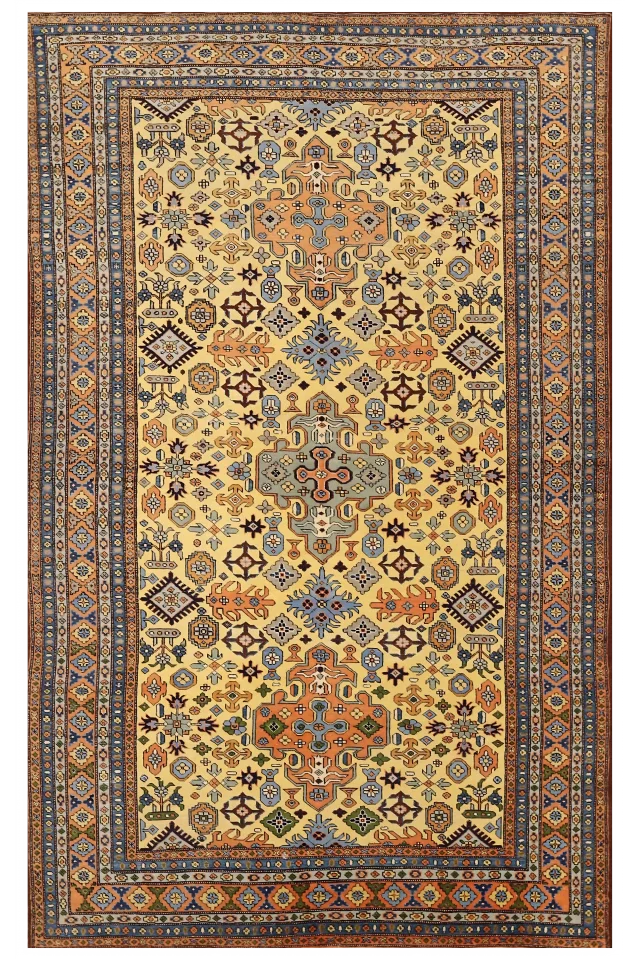 Antique Persian Ardebil Traditional Rug 65099
