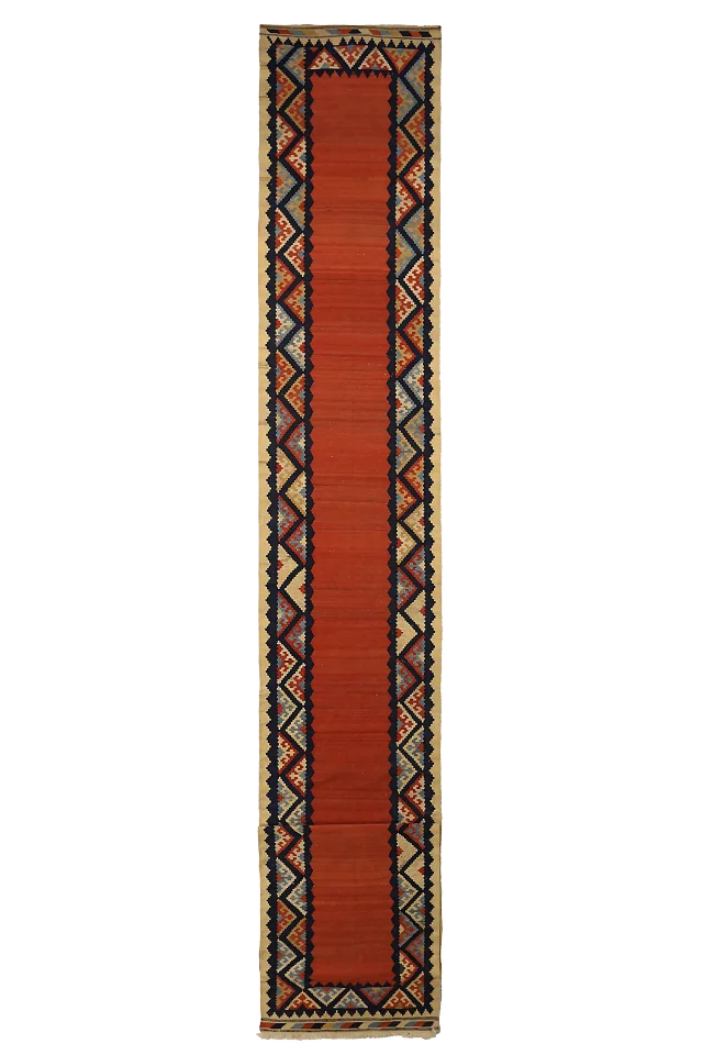 Antique Persian Transitional Rug 65129