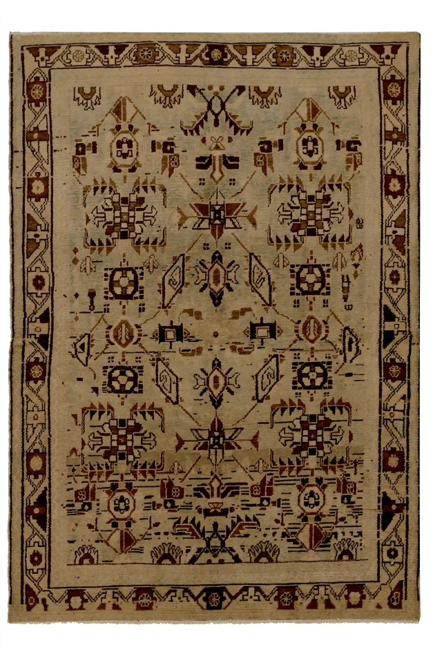 Antique Persian Malayer Transitional Rug 65364