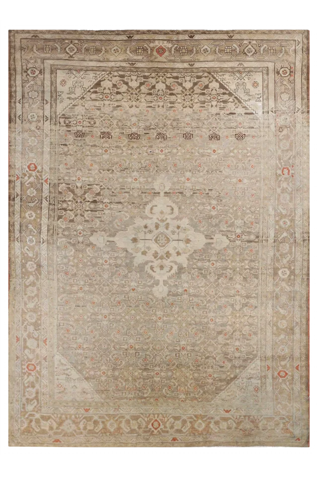 Antique Persian Malayer Transitional Rug 65798