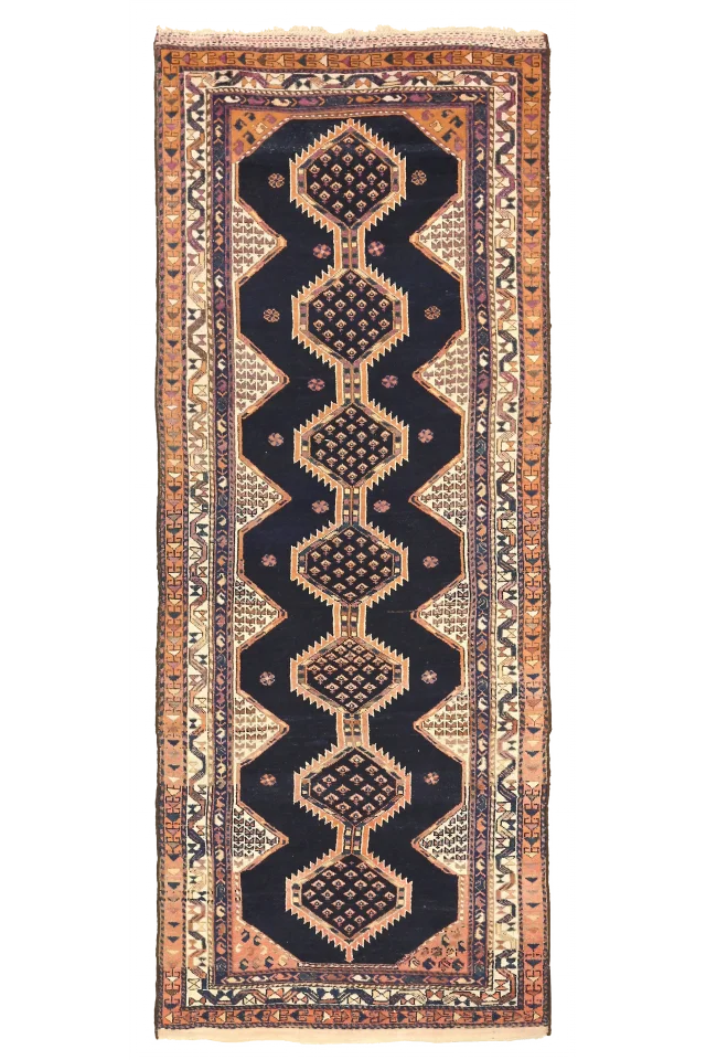 Antique Persian Traditional Rug 65802