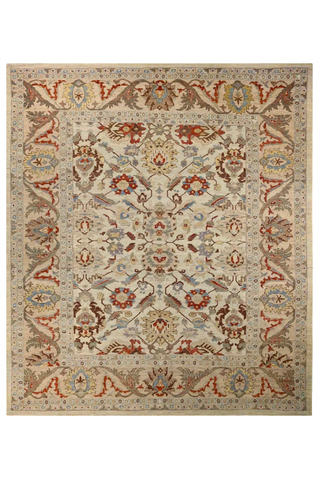 Persian Sultanabad Traditional Rug 66090