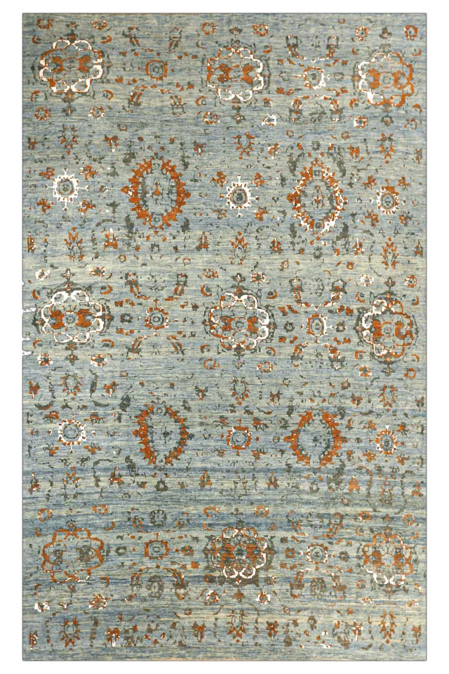 Persian Sultanabad Transitional Rug 66150