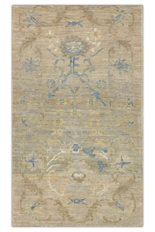 Persian Oushak Transitional Rug 66236