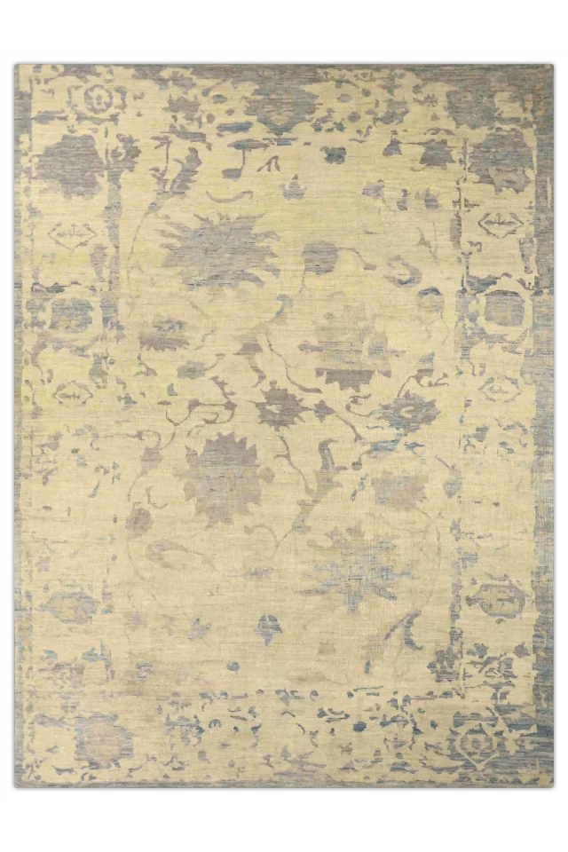 Persian Oushak Transitional Rug 66238