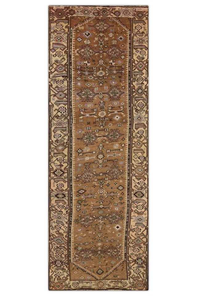 Antique Persian Meshkin Traditional Rug 66258