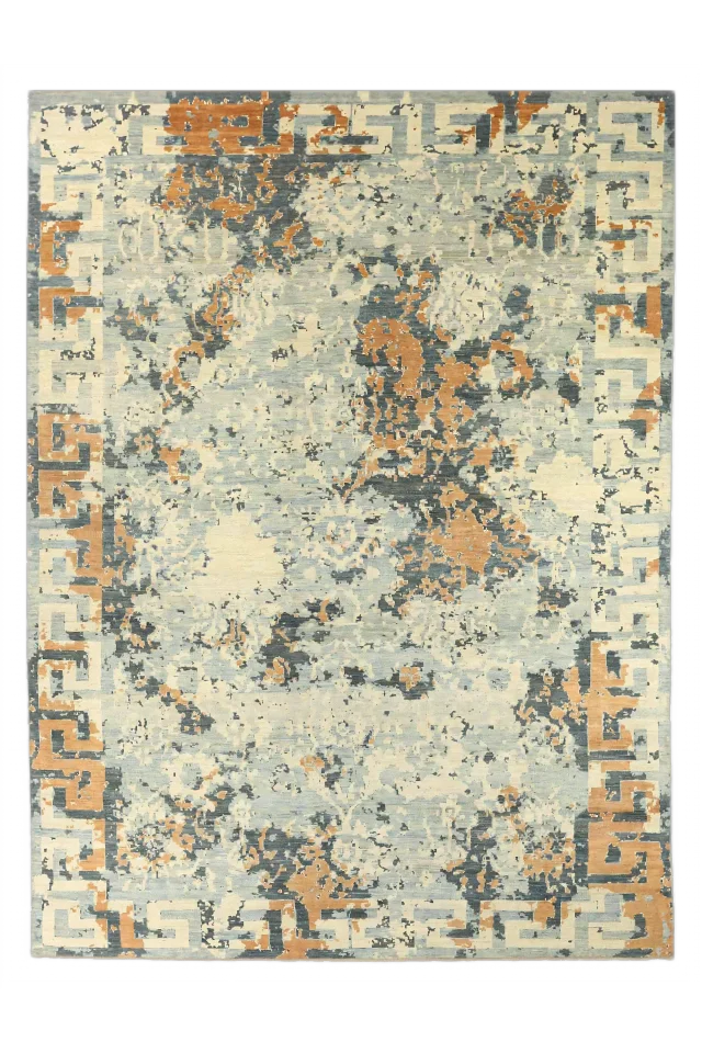 Persian Sultanabad Transitional Rug 66548