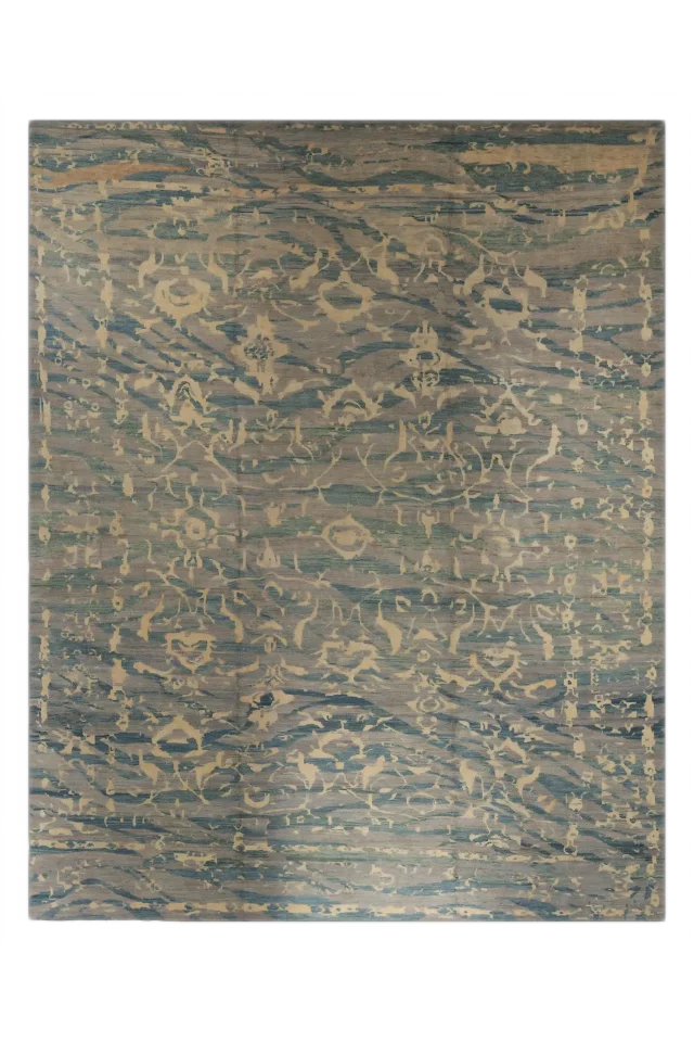Persian Oushak Transitional Rug 66618