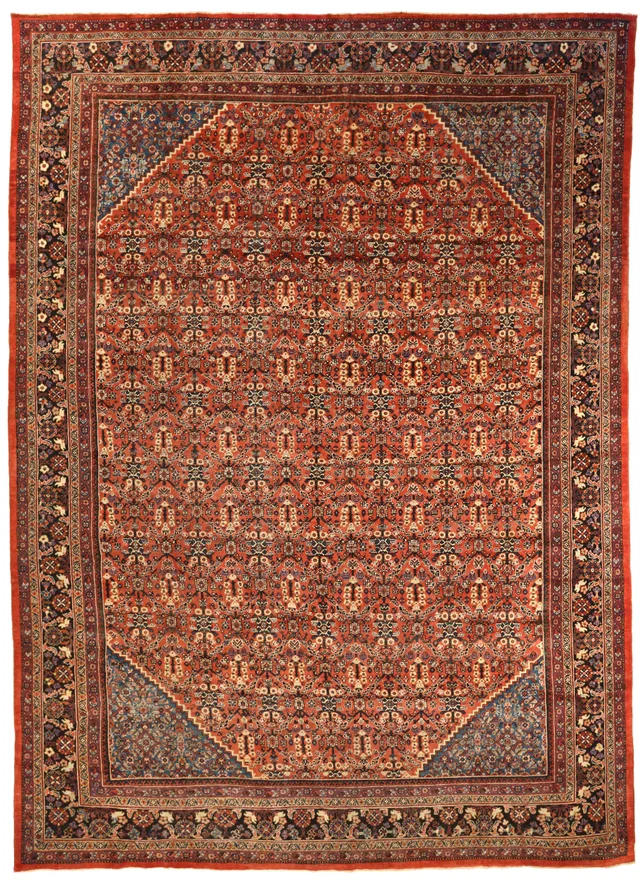 Antique Persian Sultanabad Traditional Rug 67139