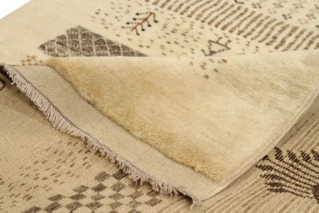 Antique Persian Gabbeh Transitional Rug 67159