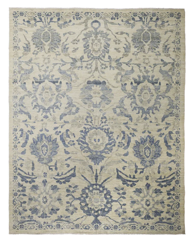 Persian Sultanabad Transitional Rug 67655