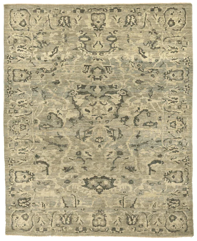 Persian Sultanabad Transitional Rug 67768