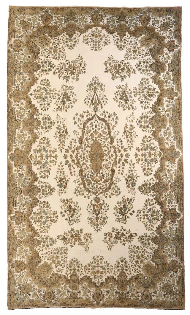Antique Persian Transitional Rug 67779