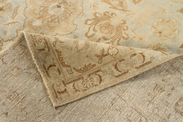 Antique Persian Tabriz Transitional Rug 67917