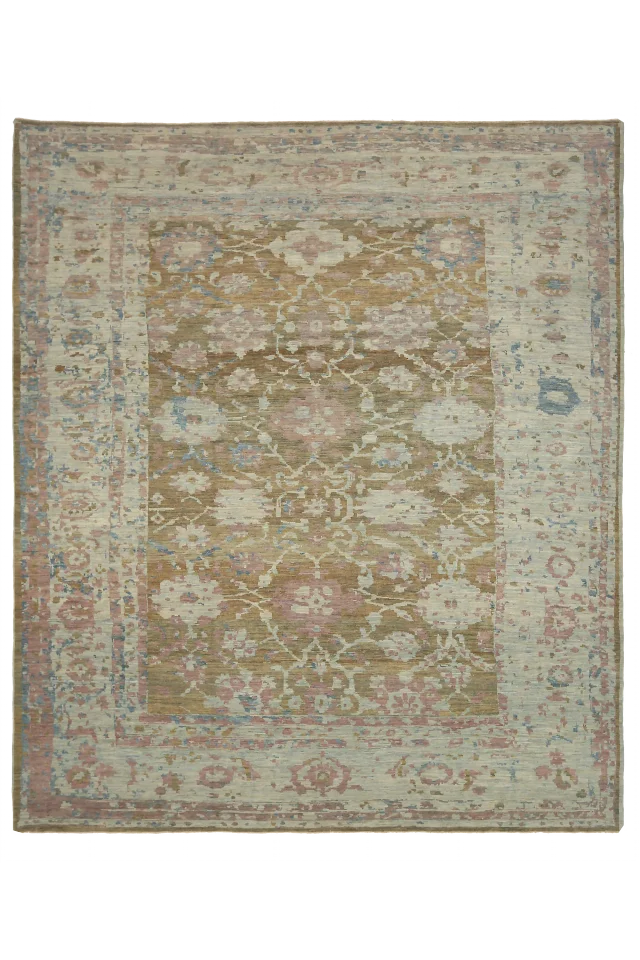 Persian Sultanabad Transitional Rug 67943