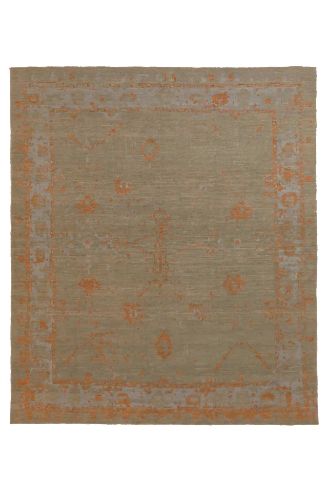 Persian Oushak Transitional Rug 68059