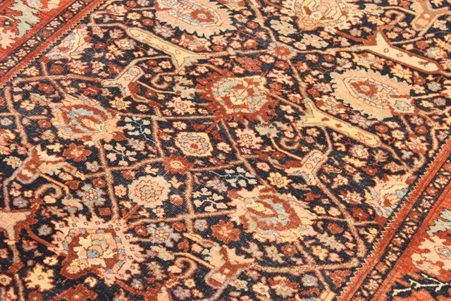 Turkey Bijar Traditional Rug 68120