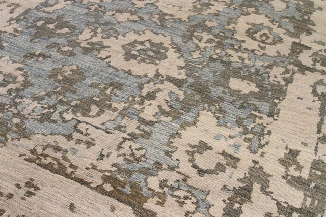 Persian Oushak Transitional Rug 68603