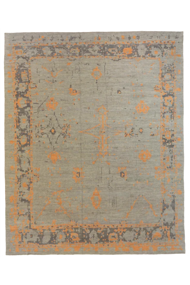 Persian Oushak Transitional Rug 68610
