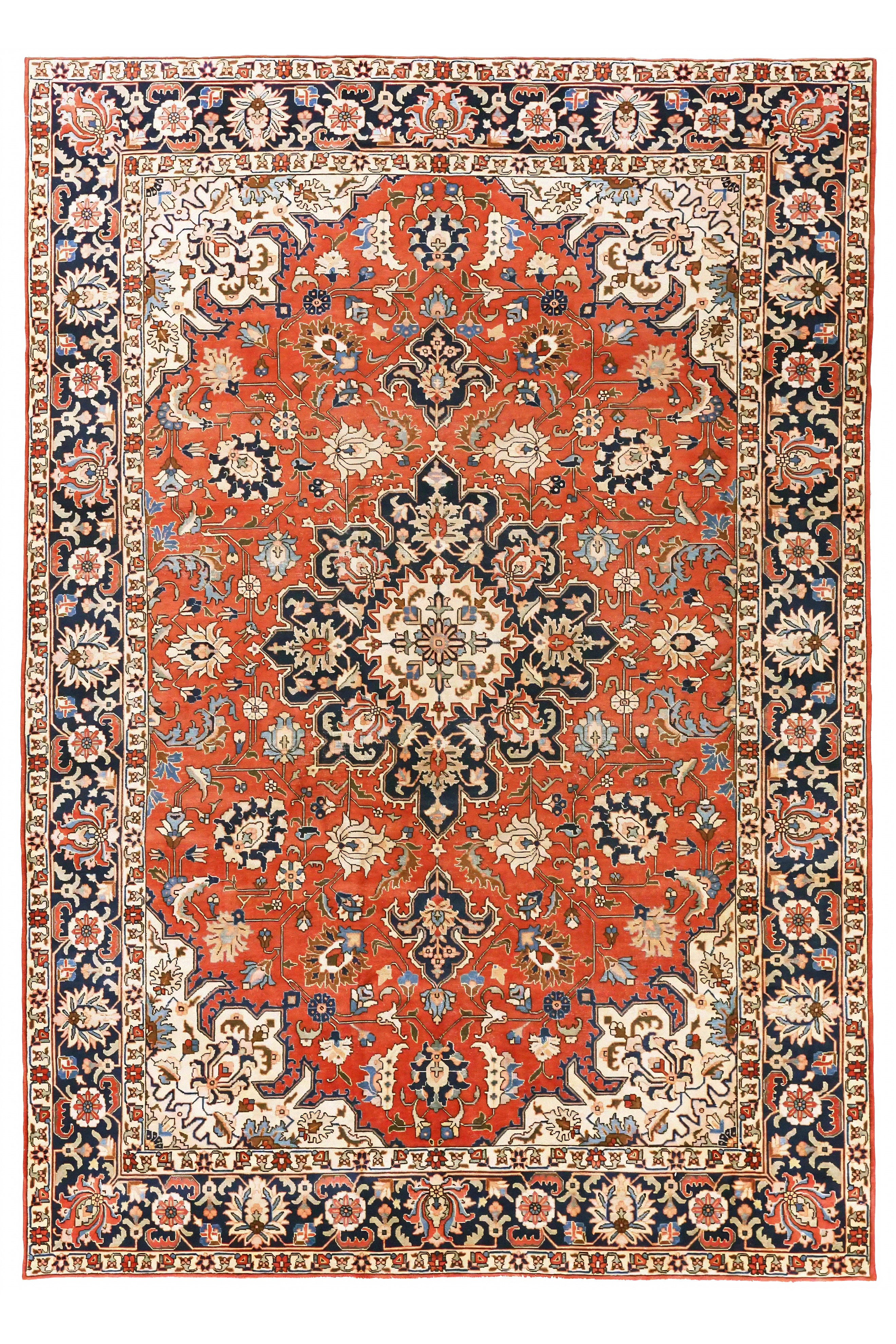 Antique Persian Traditional Rug 70476