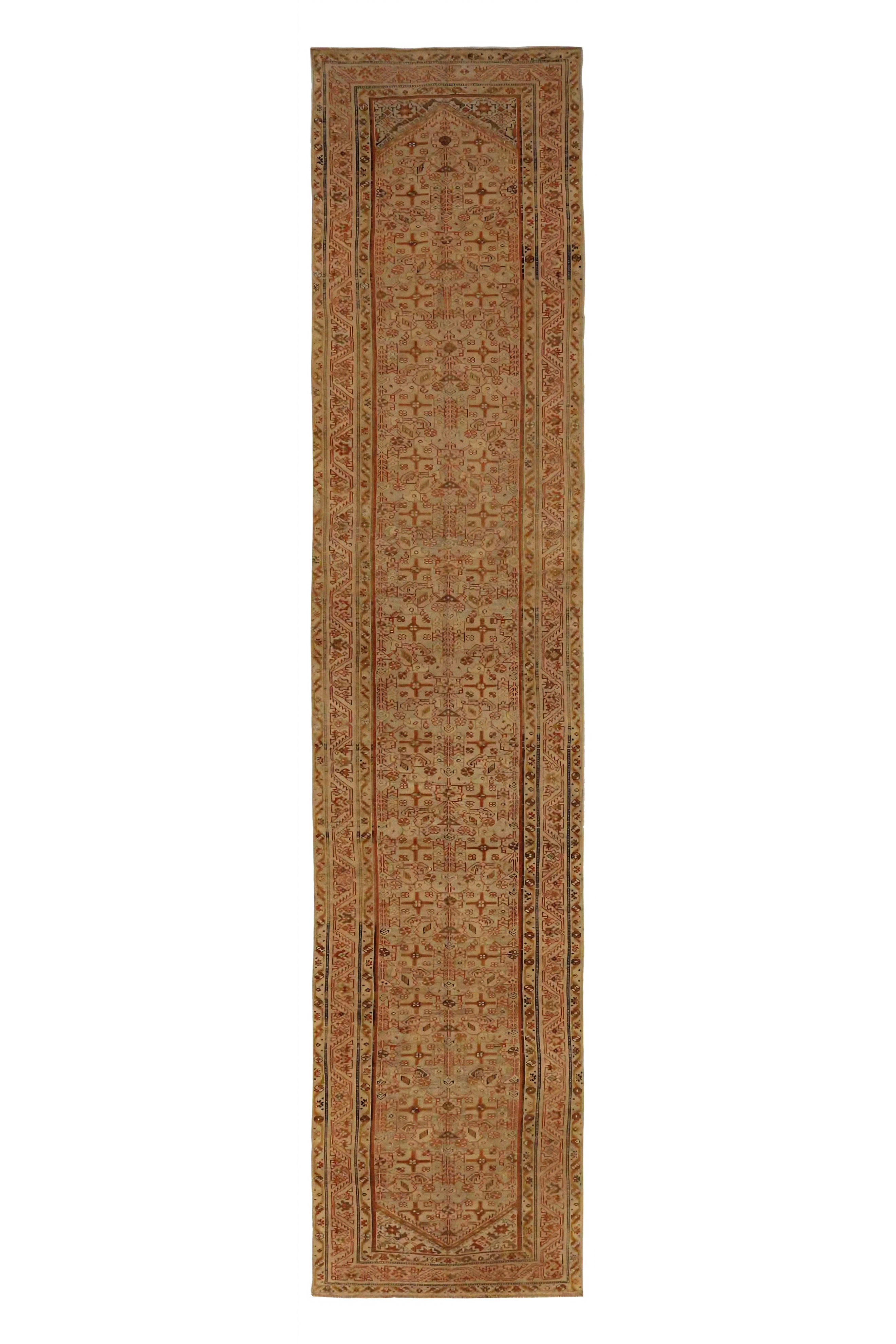 Antique Persian Malayer Traditional Rug 70632