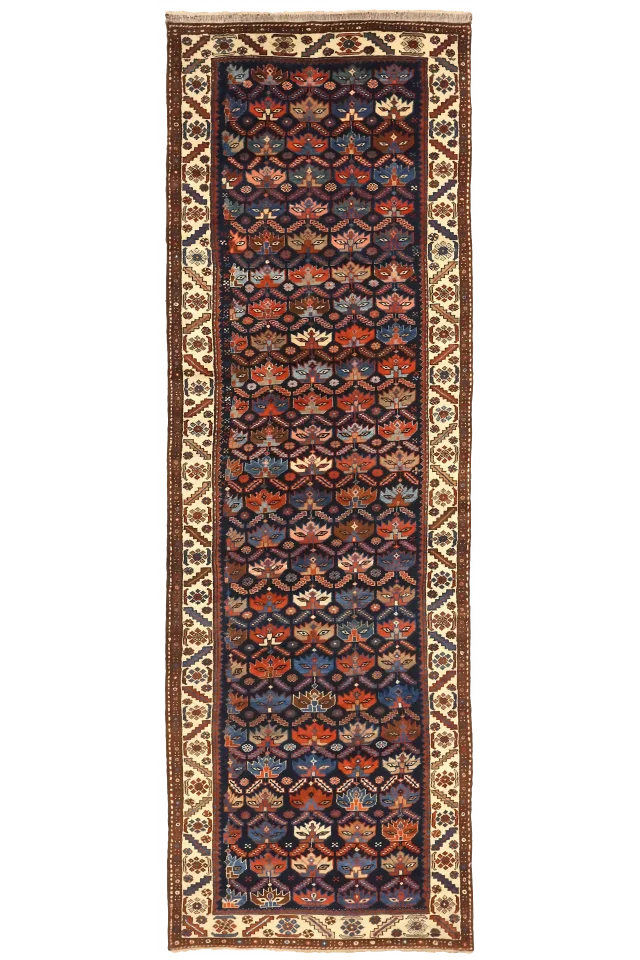 Antique Persian Bakhtiar Traditional Rug 75148