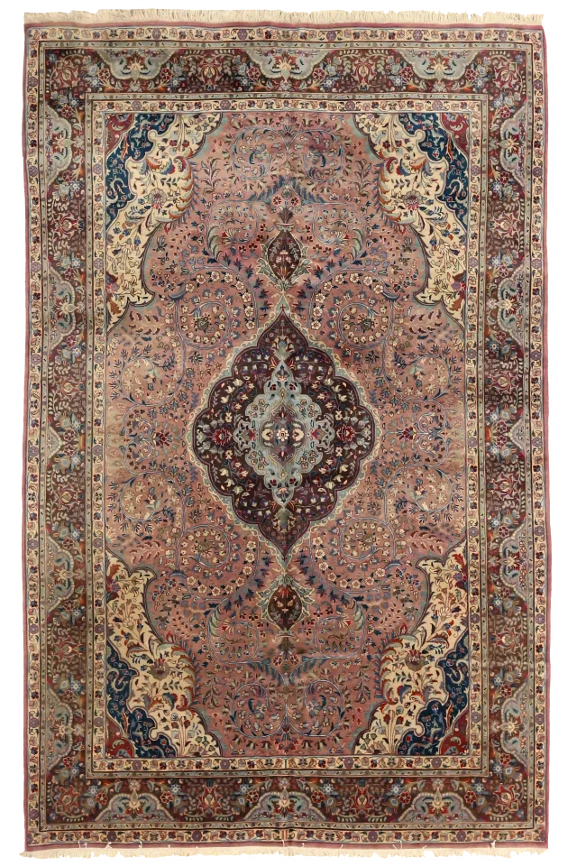 Antique Persian Tabriz Traditional Rug 75263