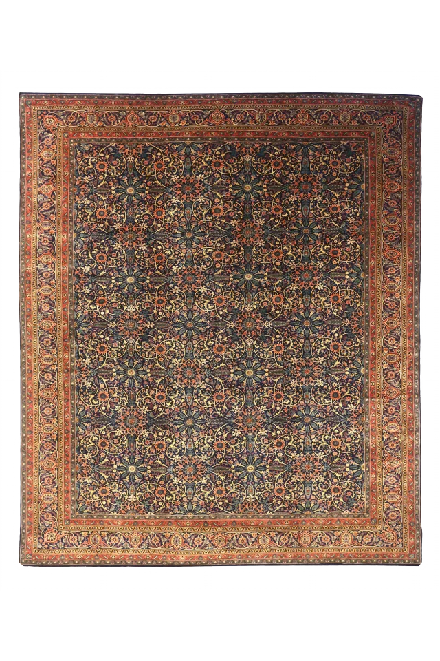 Antique Persian Traditional Rug 75481