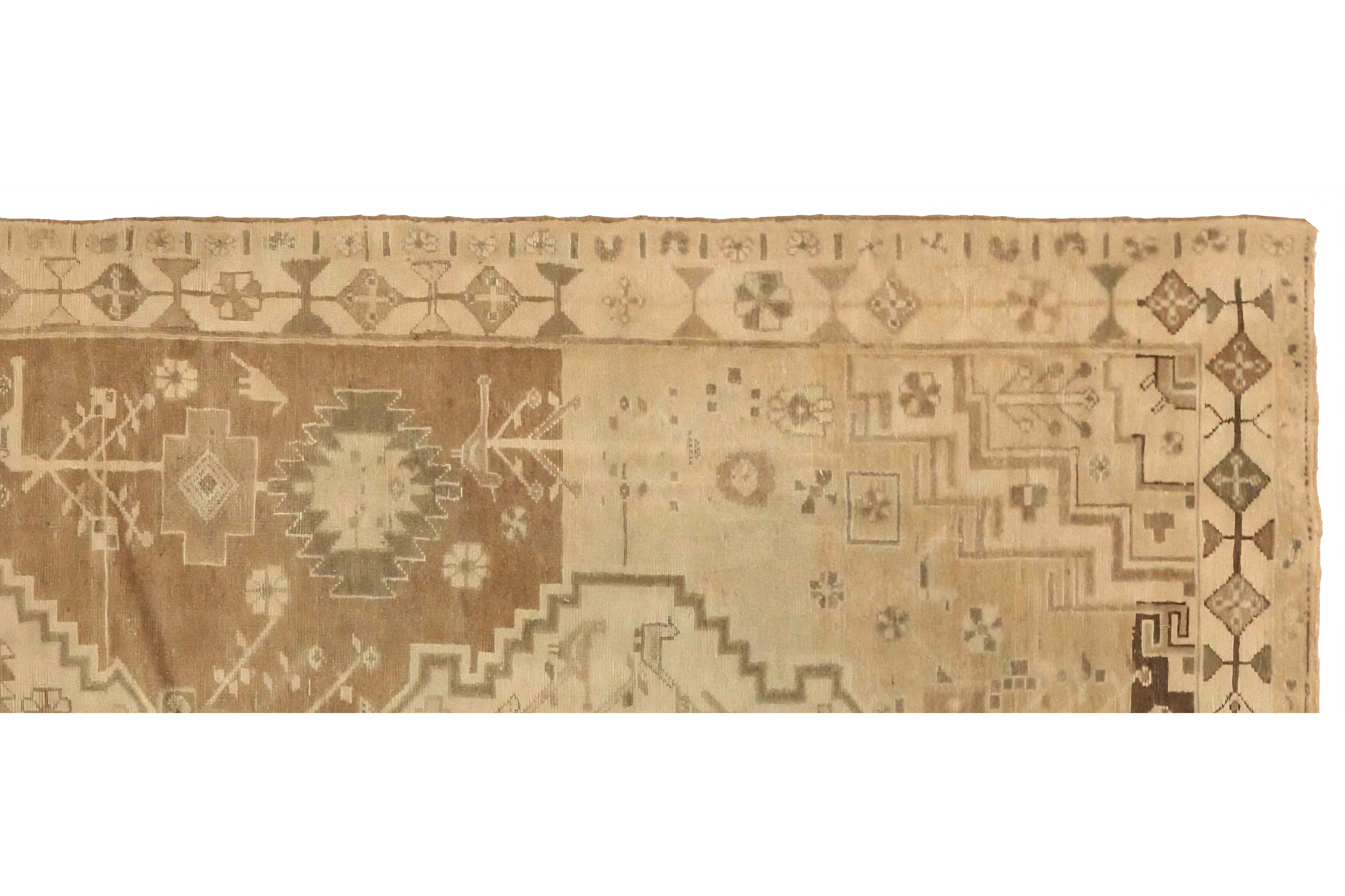 Thumbnail 6 for Antique Persian Hamadan Transitional Rug 75507