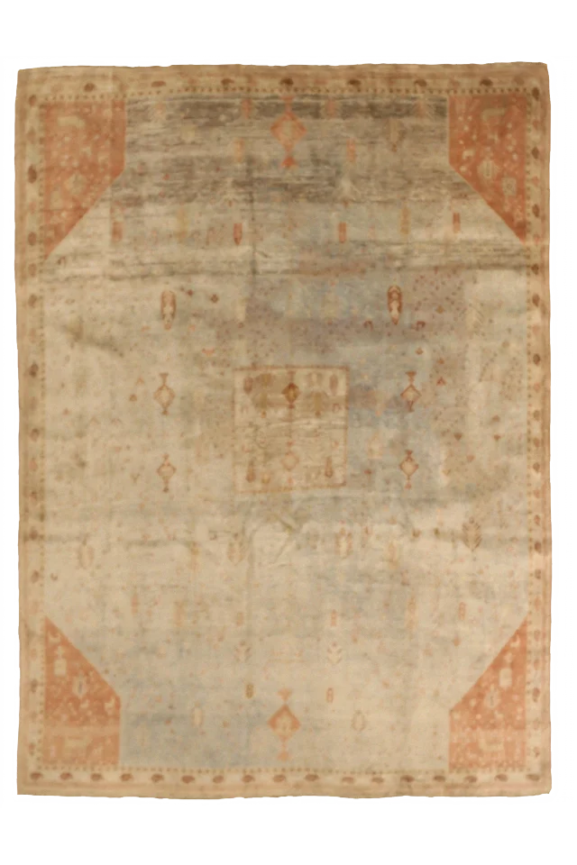 Antique Persian Shiraz Transitional Rug 75606