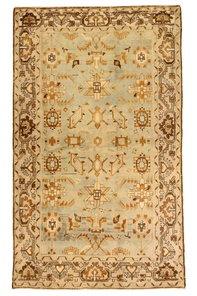 Antique Persian Malayer Traditional Rug 75639
