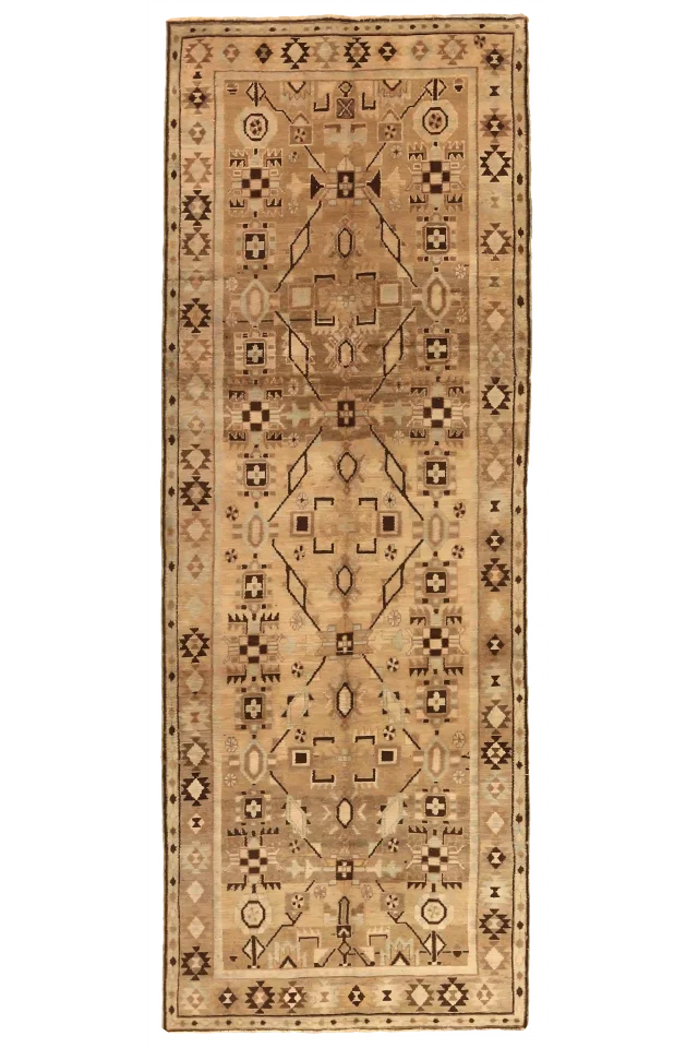 Antique Persian Borujerd Transitional Rug 75792