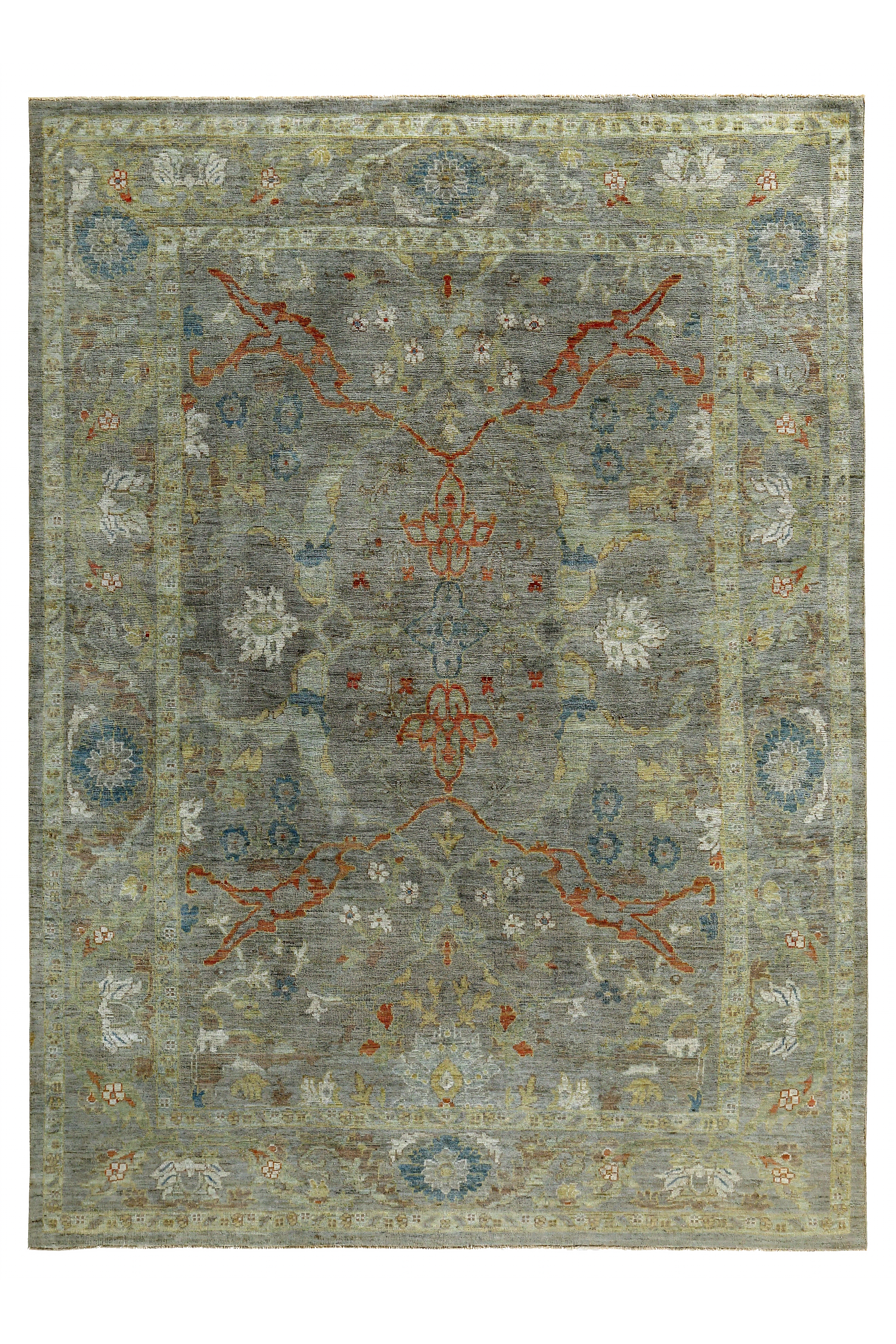 Thumbnail 1 for Persian Sultanabad Traditional Rug 89351