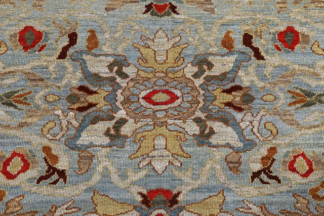Persian Sultanabad Transitional Rug 89398