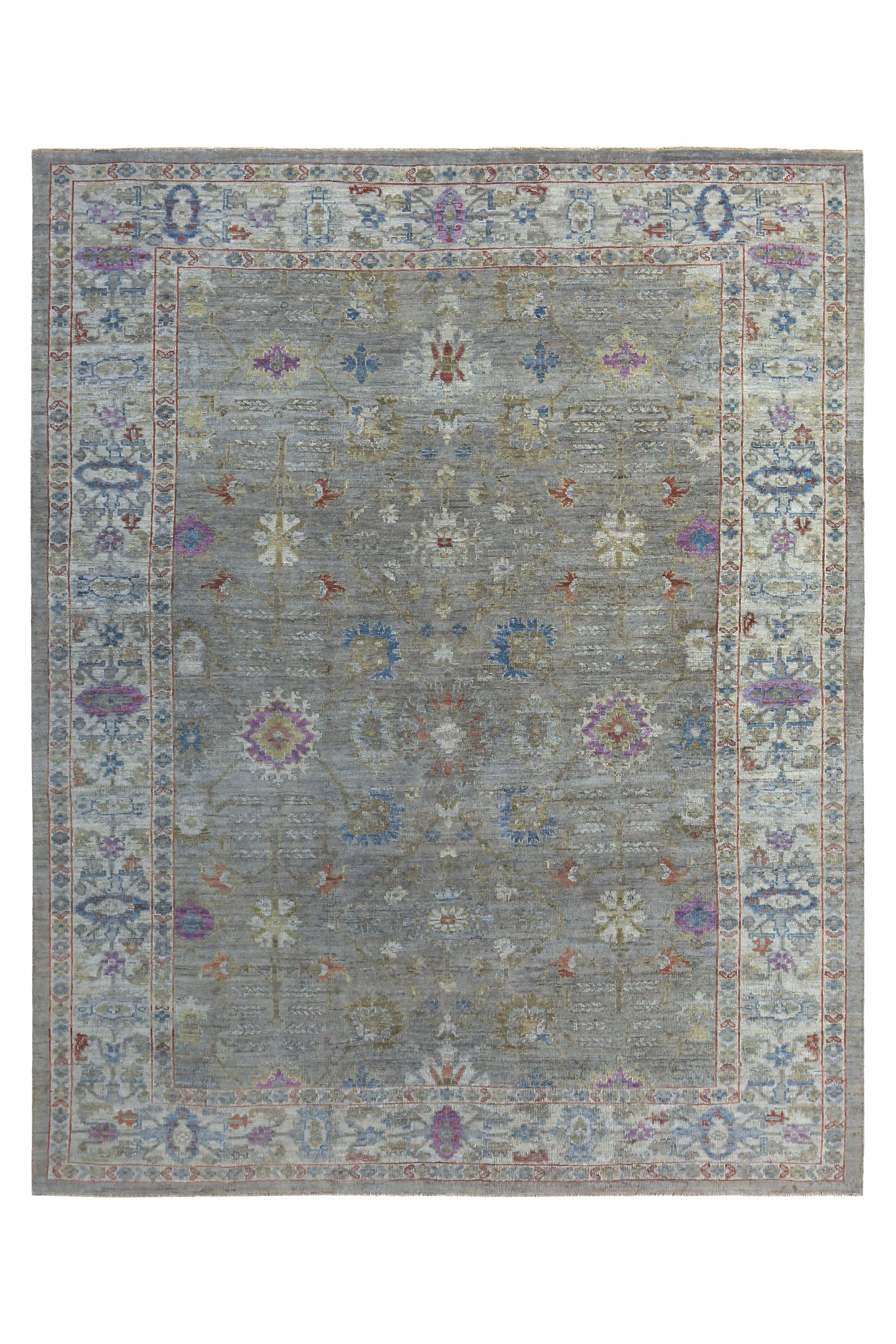 Thumbnail 1 for Persian Sultanabad Traditional Rug 89434