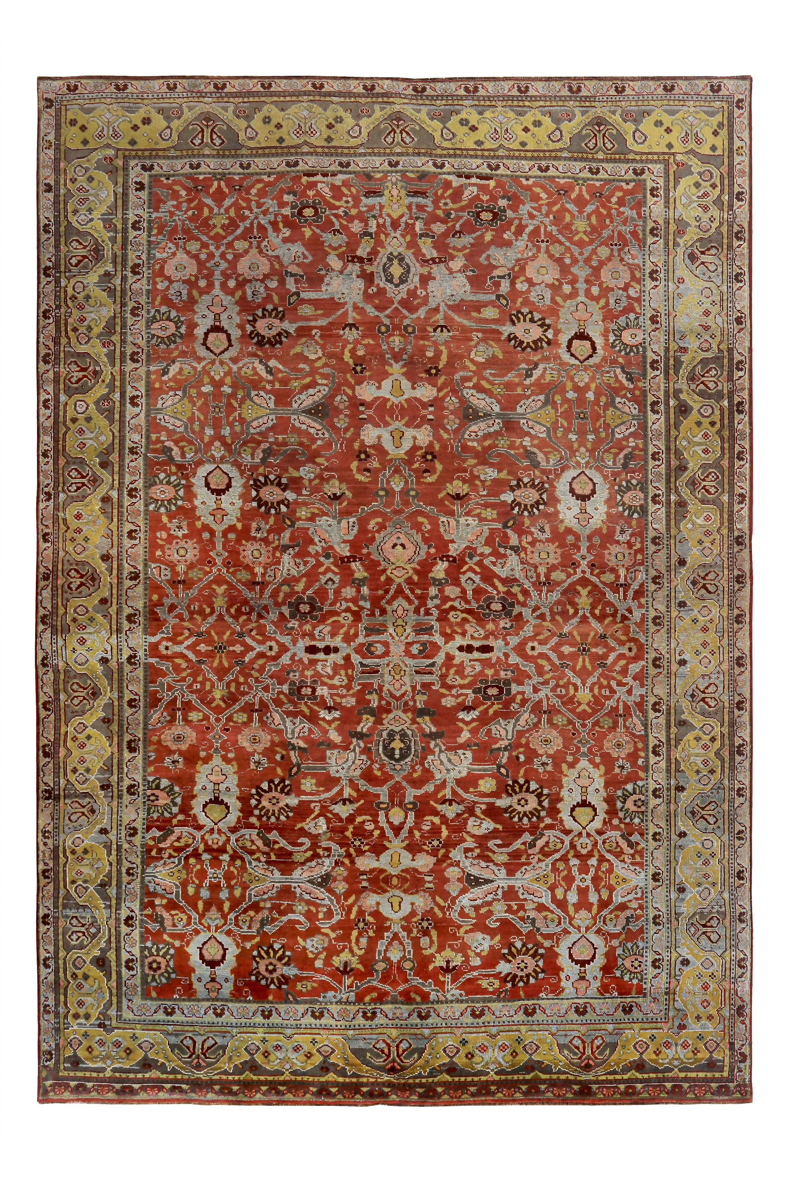 Thumbnail 1 for Antique Persian Bijar Traditional Rug 89698