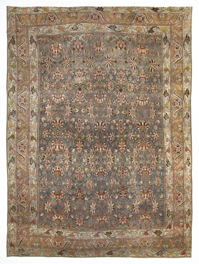 Antique Persian Bijar Traditional Rug 89711
