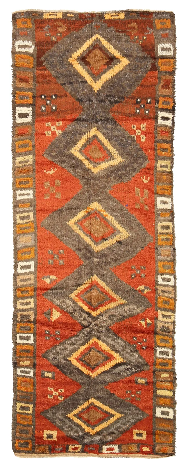 Antique Persian Gabbeh Tribal Rug 89936