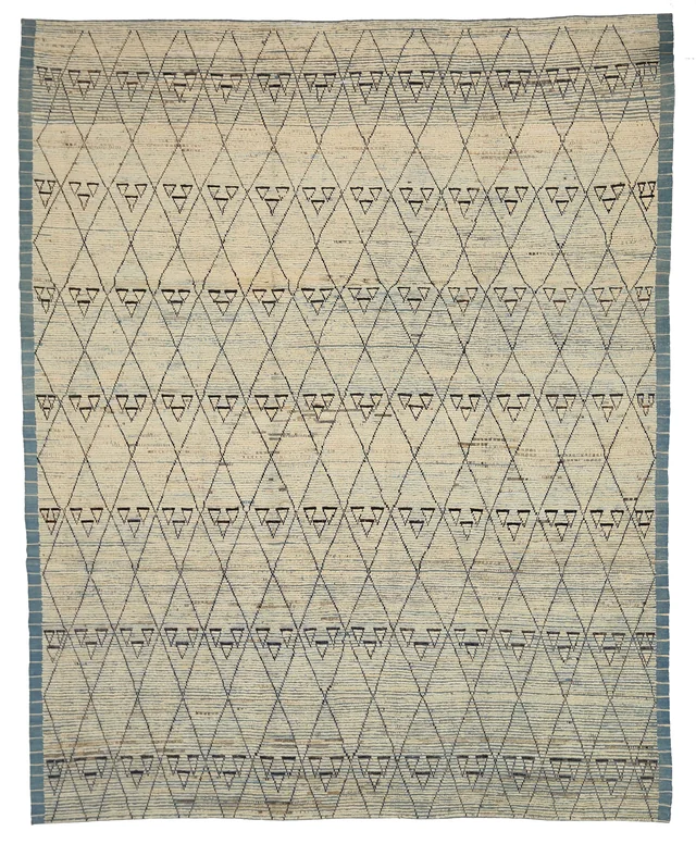 Afghanistan Moroccan Tribal Rug 90459
